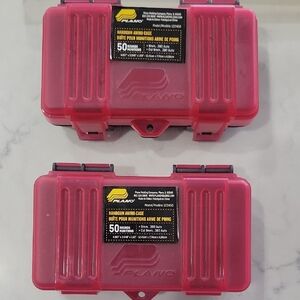 Set Of Two Plano Red  Ammo Case